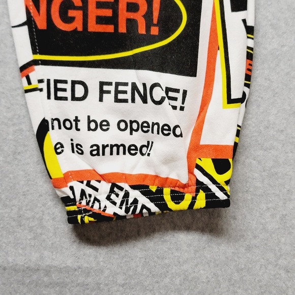 The Hundreds X Jurassic Park All Over Print Design Malcolm Sweatpants Mens XL - Picture 4 of 8